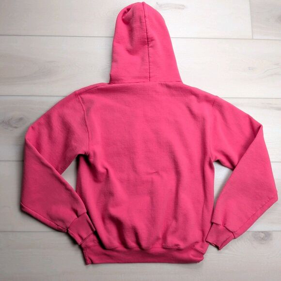 Champion North Carolina Tar Heels Embroidered Pink Hoodie Womens Medium UNC - Picture 4 of 9